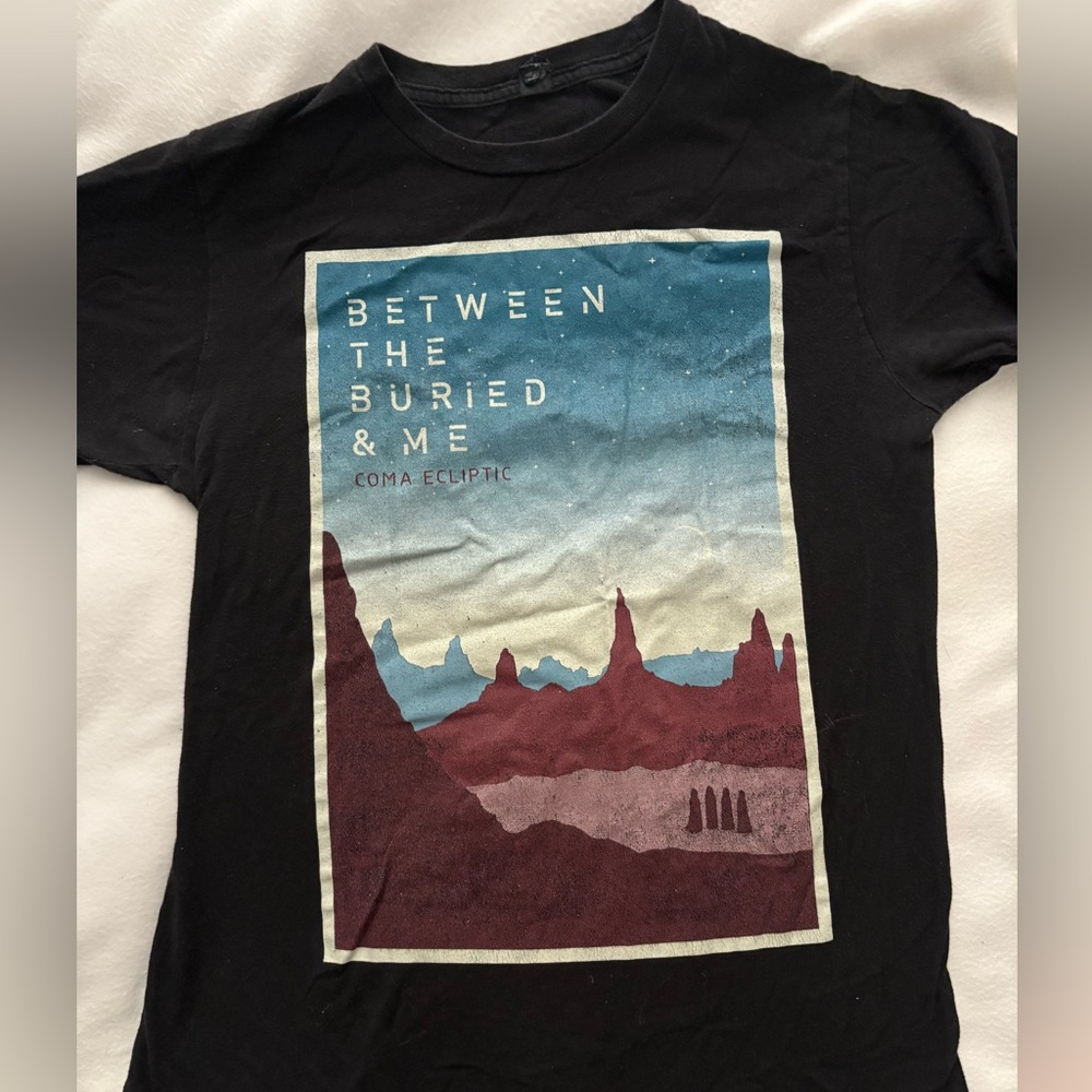 Vintage Btbam Between the Buried and Me Band Tour Tee